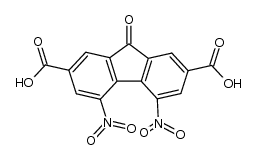 4,5-二硝基-9-氧代-9H-芴-2,7-二羧酸 结构式