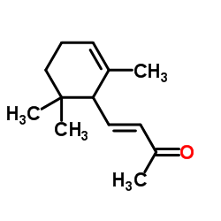 β-紫罗酮 结构式