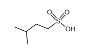 3-甲基-1-丁磺酸 结构式