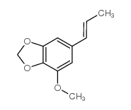 反式异肉豆蔻素 结构式
