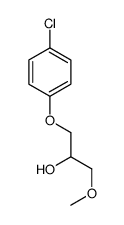 2-Propanol, 1-(4-chlorophenoxy)-3-methoxy- 结构式