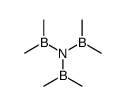 Boranamine, N,N-bis(dimethylboryl)-1,1-dimethyl- 结构式