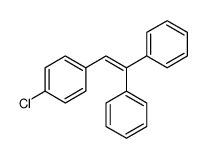 1,1-二苯基-2-(4-氯苯基)乙烯 结构式