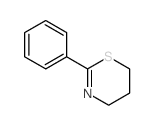 5,6-二氢-2-苯基-4H-1,3-噻嗪 结构式