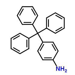 4-三苯甲基苯胺 结构式