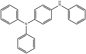 N,N,N'-三苯基-1,4-苯二胺 结构式