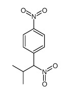 1-(2-甲基-1-硝基丙基)-4-硝基苯 结构式