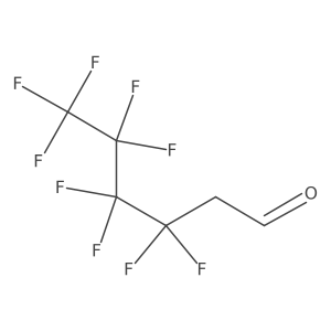 3,3,4,4,5,5,6,6,6-九氟己醛 结构式