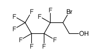 2-溴-3,3,4,4,5,5,6,6,6-九氟-1-己醇 结构式