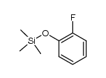 1-氟-2-[(三甲基硅基)氧基]苯 结构式