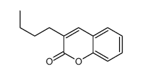 3-丁基-2H-色烯-2-酮 结构式
