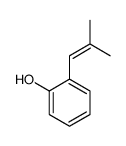 2-(2-甲基-1-丙烯基)苯酚 结构式