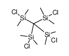 Silane, methanetetrayltetrakis[chlorodimethyl- (9CI) 结构式