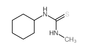 1-环己基-3-甲基硫脲 结构式