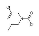 Carbamic chloride, (2-chloro-2-propenyl)propyl- (9CI) 结构式