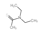 N,N-二乙基硫代乙酰胺 结构式