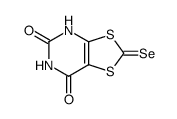 2-硒代-1,3-二硫代[4,5-d]嘧啶-5,7(4H,6H)-二酮 结构式