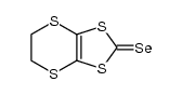 5,6-二氢-1,3-二硫杂环戊并[4,5-b][1,4]二硫杂环己烯-2-硒酮 结构式
