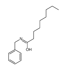 N-苄基壬酰胺 结构式