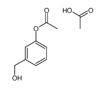 3-乙酰氧基苯甲醇乙酸酯 结构式