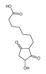3-羟基-2,5-二氧代环庚烷庚酸 结构式
