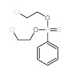Phosphonothioic acid, phenyl-, O,O-bis(2-chloroethyl) ester (6CI,8CI,9CI) 结构式