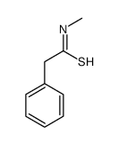 N-甲基苯乙烷硫代酰胺 结构式
