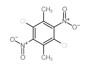 Benzene, 1,4-dichloro-2,5-dimethyl-3,6-dinitro- 结构式