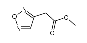 1,2,5-恶二唑-3-乙酸甲酯 结构式