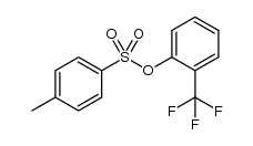 2-(三氟甲基)苯基对甲苯磺酸酯 结构式