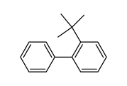 2-(1,1-Dimethylethyl)-1,1'-biphenyl 结构式
