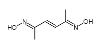 3-己烯-2,5-二酮二肟 结构式