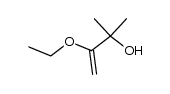 3-乙氧基-2-甲基-3-丁烯-2-醇 结构式