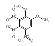 1,2-dimethoxy-3,4,5-trinitro-benzene 结构式