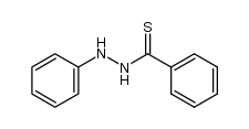 1-Phenyl-2-(thiobenzoyl)hydrazine 结构式