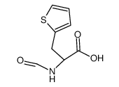 2-Thiophenepropanoic acid, α-(formylamino)-, (S)- (9CI) 结构式