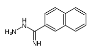 2-Naphthalenecarboximidic acid, hydrazide 结构式
