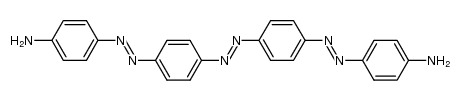 4,4'-[偶氮双(4,1-亚苯基偶氮)]二苯胺 结构式