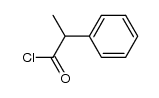 α-甲基-(αS)-苯乙酰氯 结构式