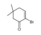 2-溴-5,5-二甲基-2-环己烯-1-酮 结构式