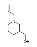 3-Piperidinemethanol, 1-(2-propenyl)-, (R)- (9CI) 结构式