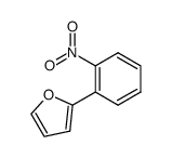 2-(2-硝基苯基)呋喃 结构式