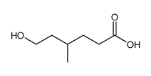 6-羟基-4-甲基己酸 结构式
