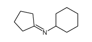 N-环戊亚基环己胺 结构式