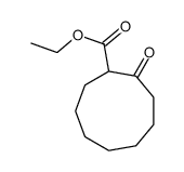 ethyl 2-oxocyclononanecarboxylate 结构式