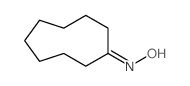 Cyclononanone oxime 结构式