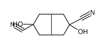 2,5-二羟基-1,3,3a,4,6,6a-六氢戊搭烯-2,5-二甲腈 结构式