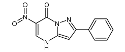 6-硝基-2-苯基吡唑并[1,5-a]嘧啶-7(4H)-酮 结构式