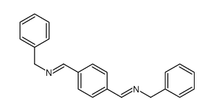 1,4-Phenylenebis(N-benzylmethanimine) 结构式