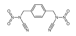 Cyanamide, [1,4-phenylenebis(methylene)]bis[nitro- (9CI) 结构式